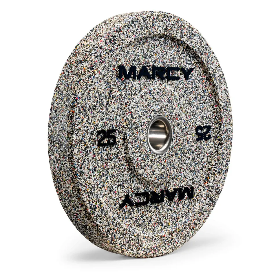 marcy-mcbp-025-bumper-plate-25lb-hantelscheibe-gummi image 1