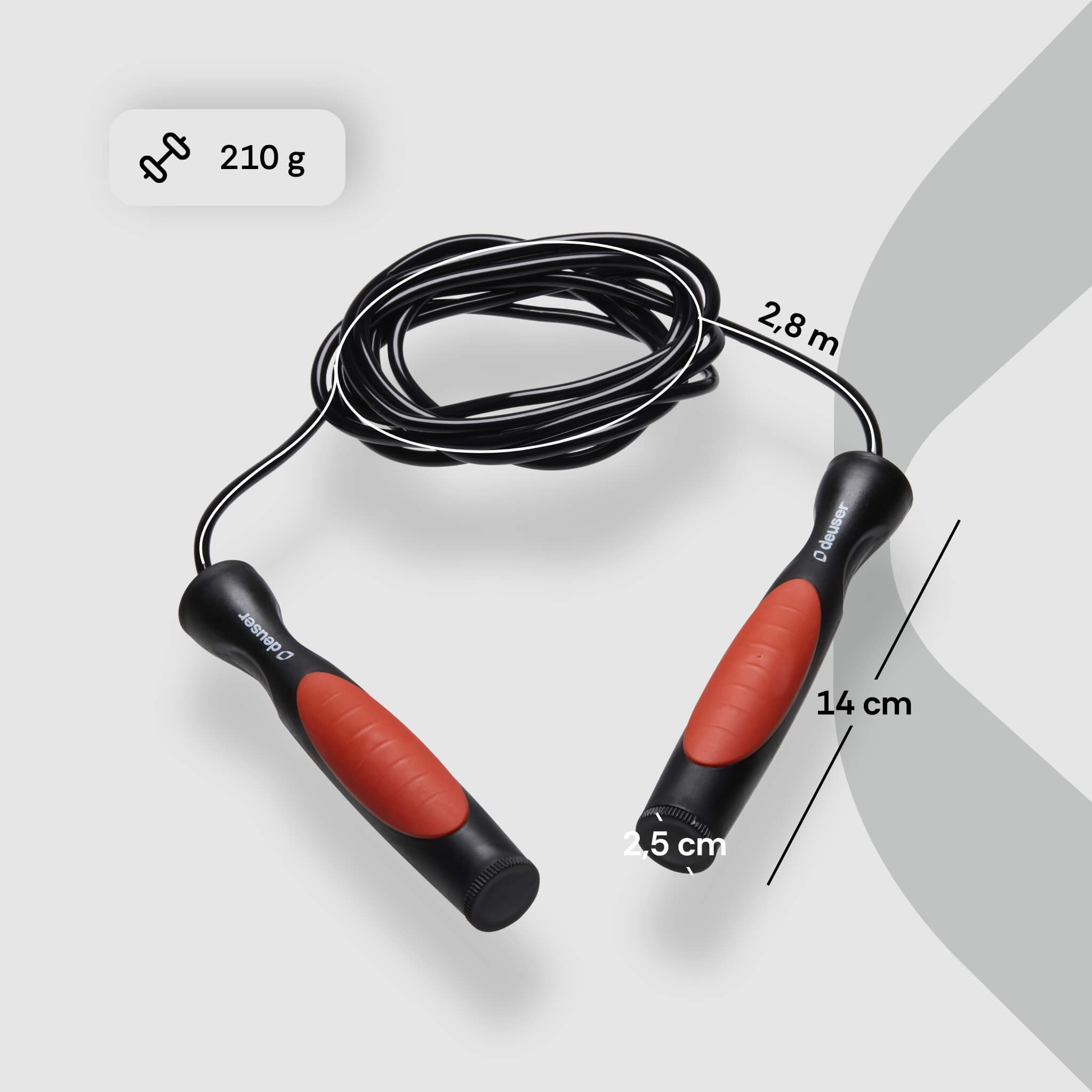 deuser-tube-basic-rope-springseil-pvc-kugelgelagert image 2