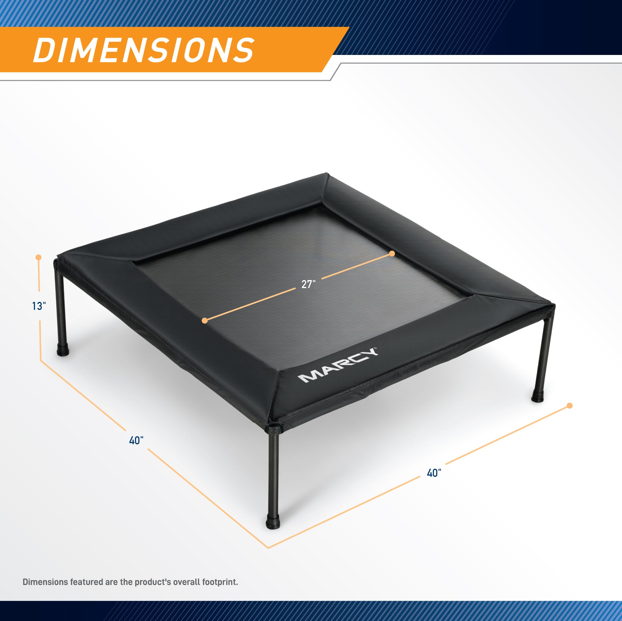 marcy-tpl-41sq-fitness-trampolin-40-zoll-eckig-stahlrahmen image 3