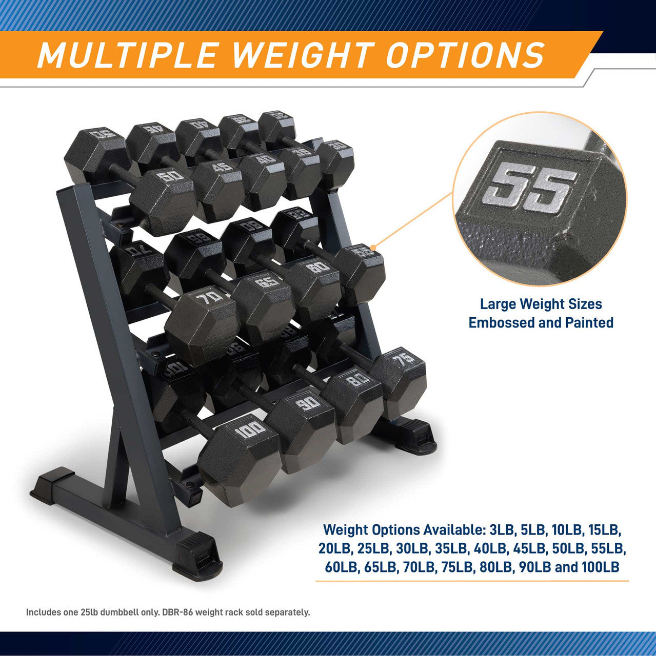 marcy-iv-2025-kurzhantel-25-lb-eisen-hex-krafttraining image 6