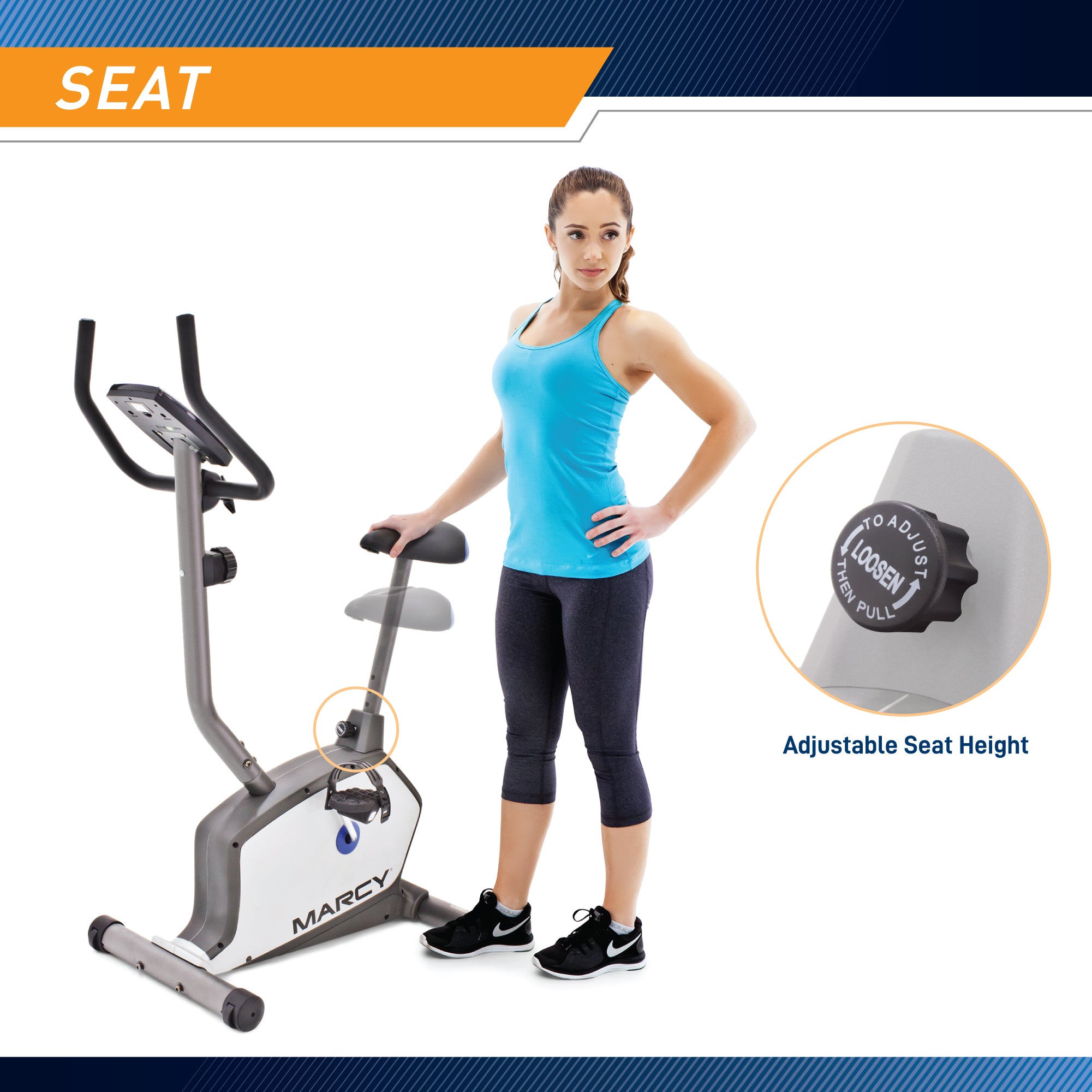 marcy-ns-1201u-heimtrainer-magnetbremse-8-stufen image 7