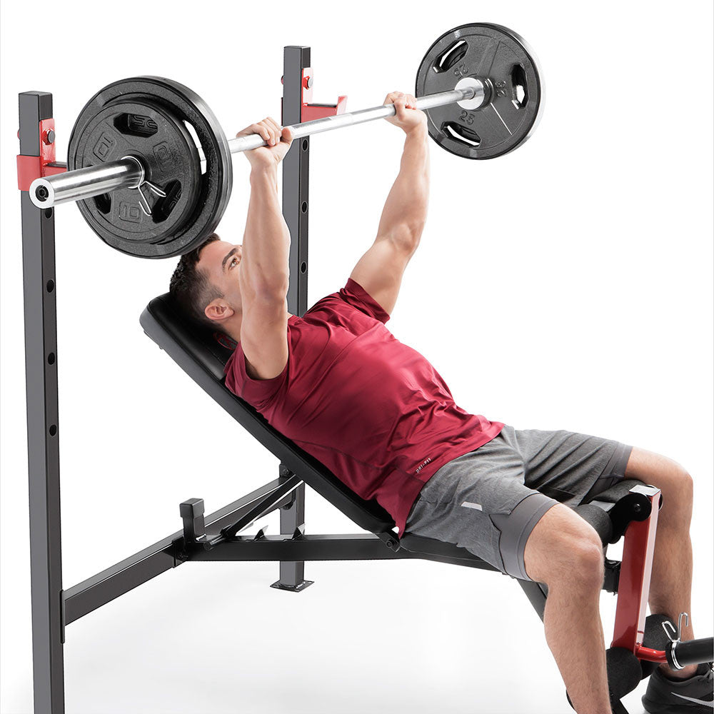 marcy-mwb-4811-olympia-hantelbank-verstellbar-mit-beincurler image 6