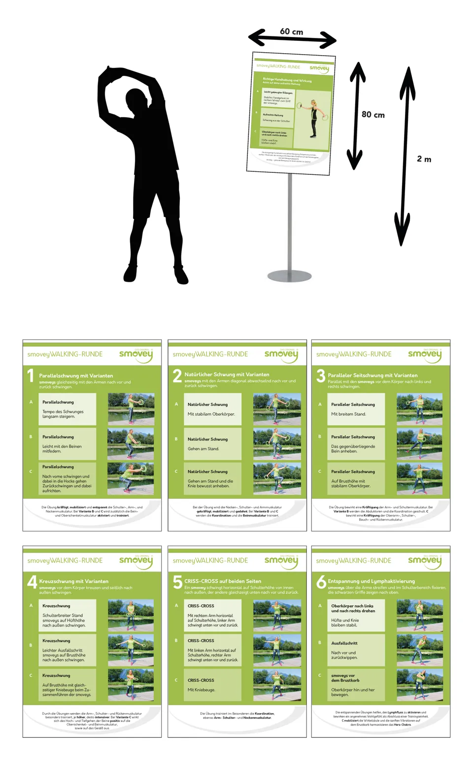 smovey-bewegungstafeln-parcours-schilder-7er-set-aluverbund image 1