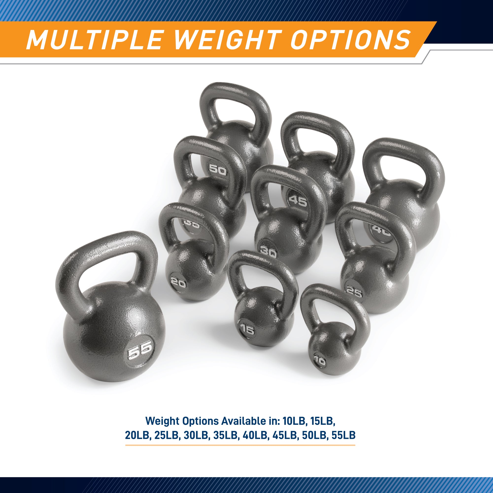 marcy-hkb-045-kettlebell-45-lb-gusseisen-hammertone image 7