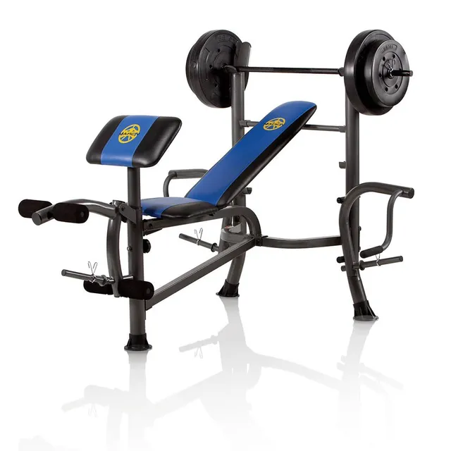 marcy-mwb-36780b-hantelbank-mit-36-kg-hantelset image 1