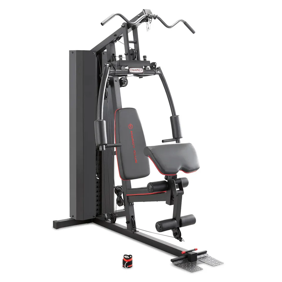 marcy-mkm-81010-kraftstation-90-kg-gewichtsblock-beinpresse image 1