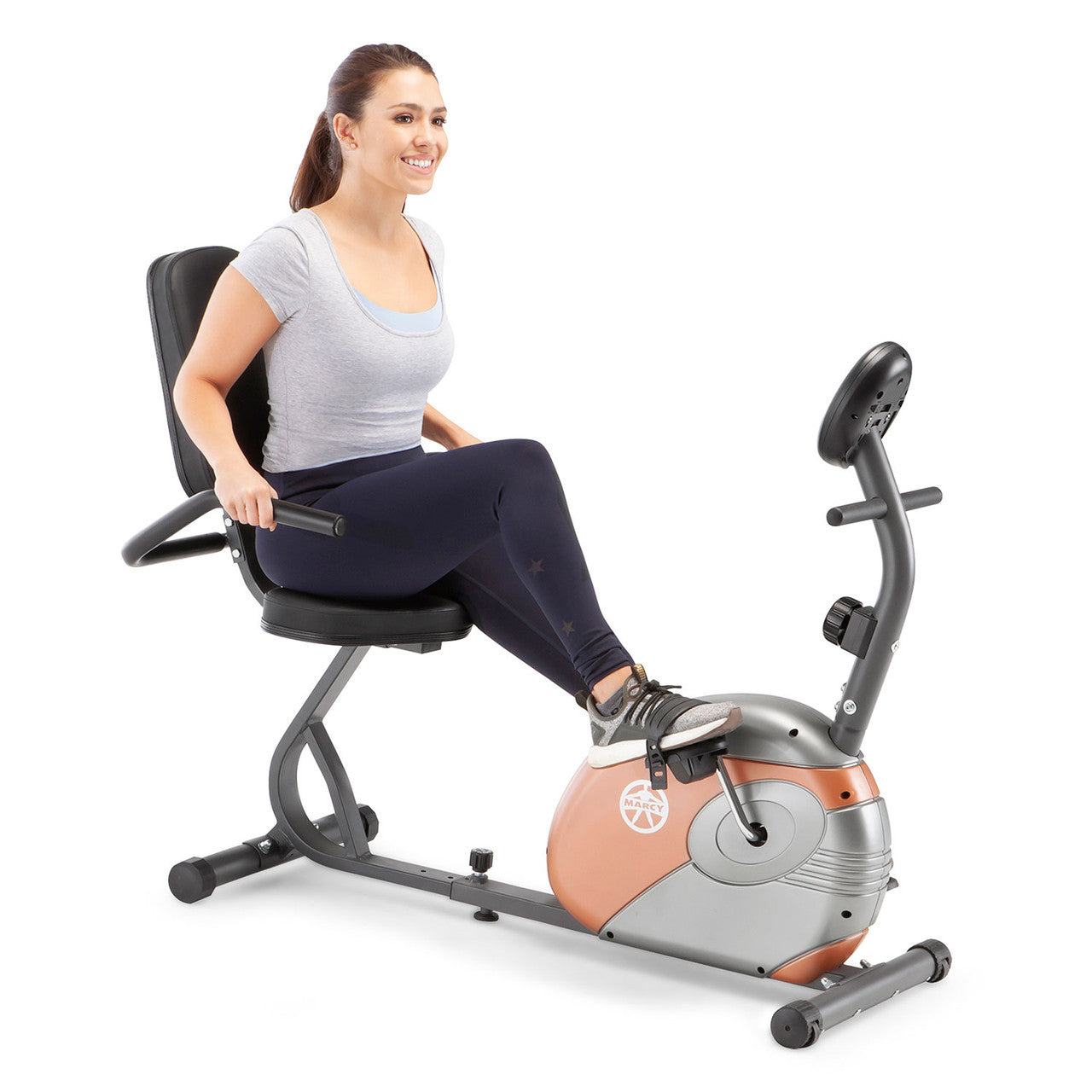 marcy-cardio-equipment-me-709-liegeergometer-bequem-8-stufen image 2