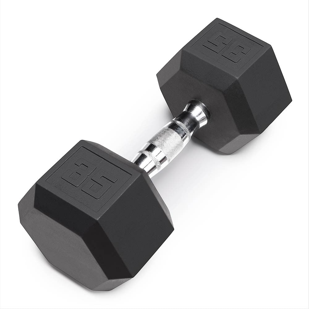 marcy-weights-and-bars-ibrh-035-kurzhantel-35lbs-gummi-hex image 1