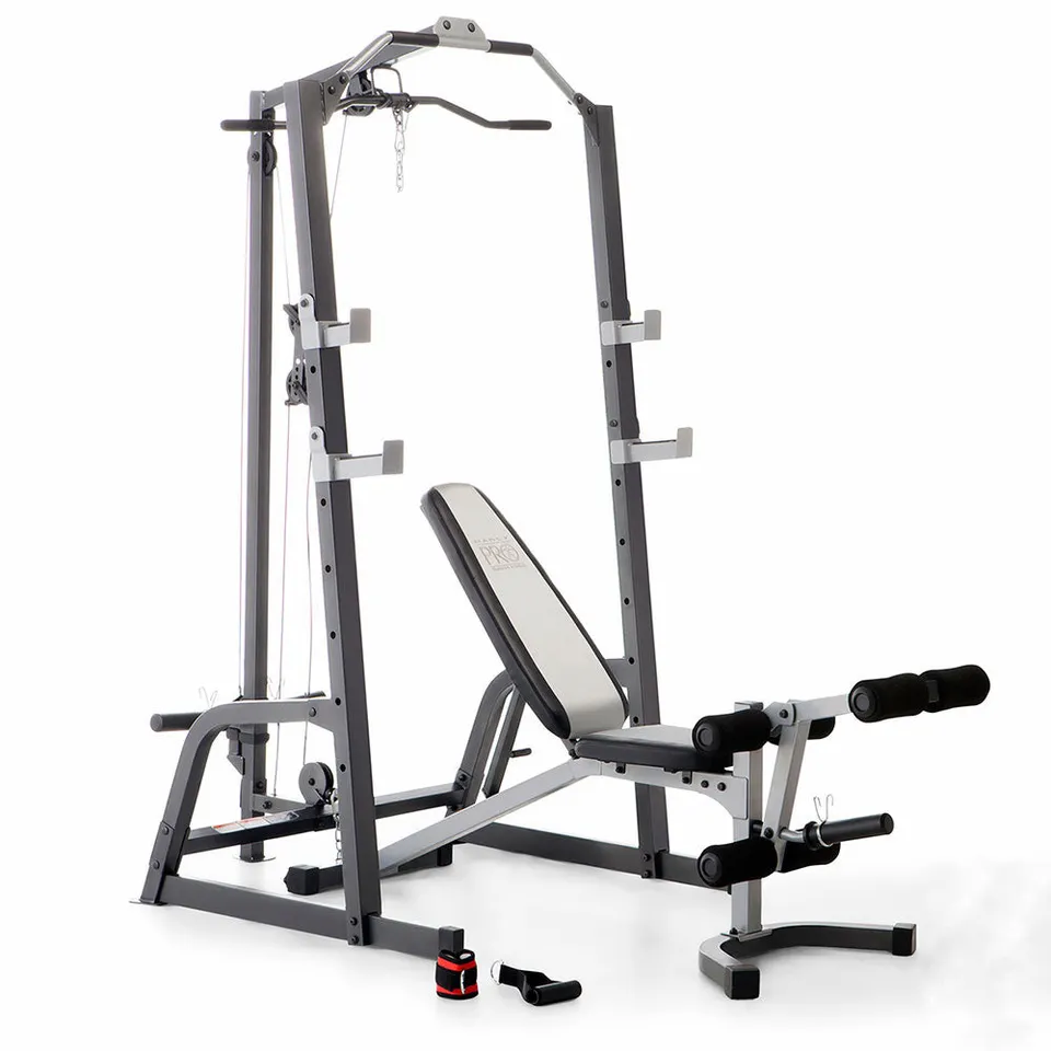 marcy-pm-5108-power-cage-mit-hantelbank-all-in-one image 1