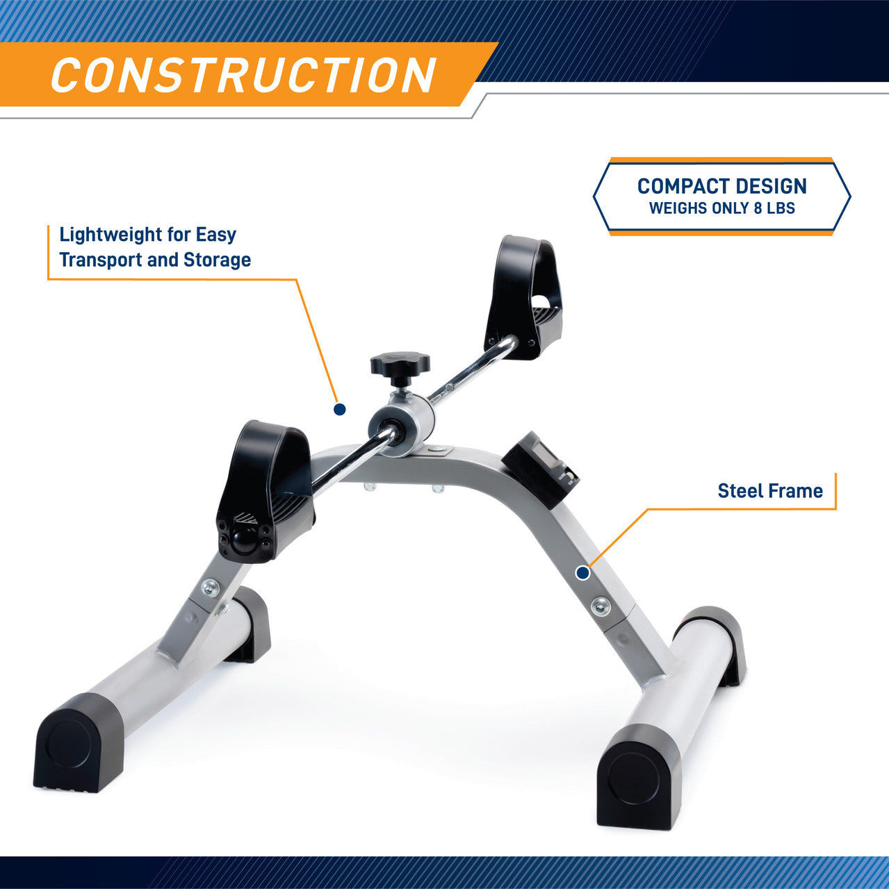 marcy-ns-912-pedaltrainer-mini-heimtrainer-arm-bein-display image 8