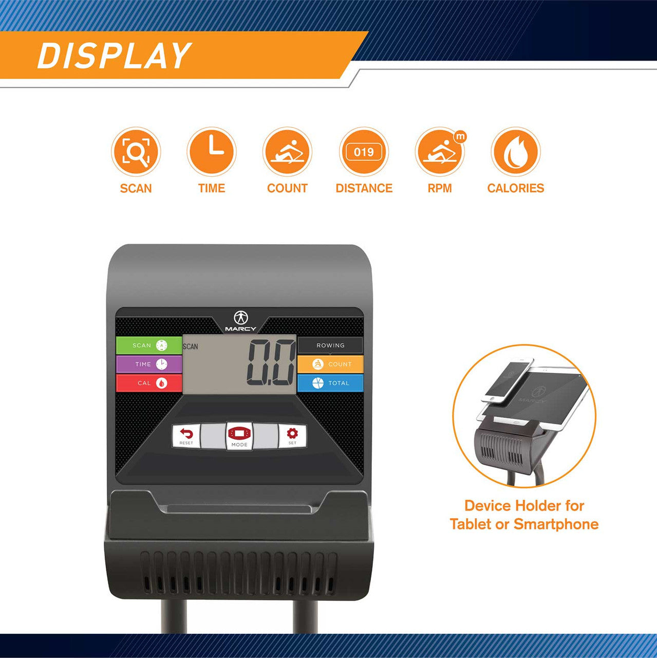 marcy-ns-40503rw-ruderger-t-klappbar-8-stufen-mit-display image 4