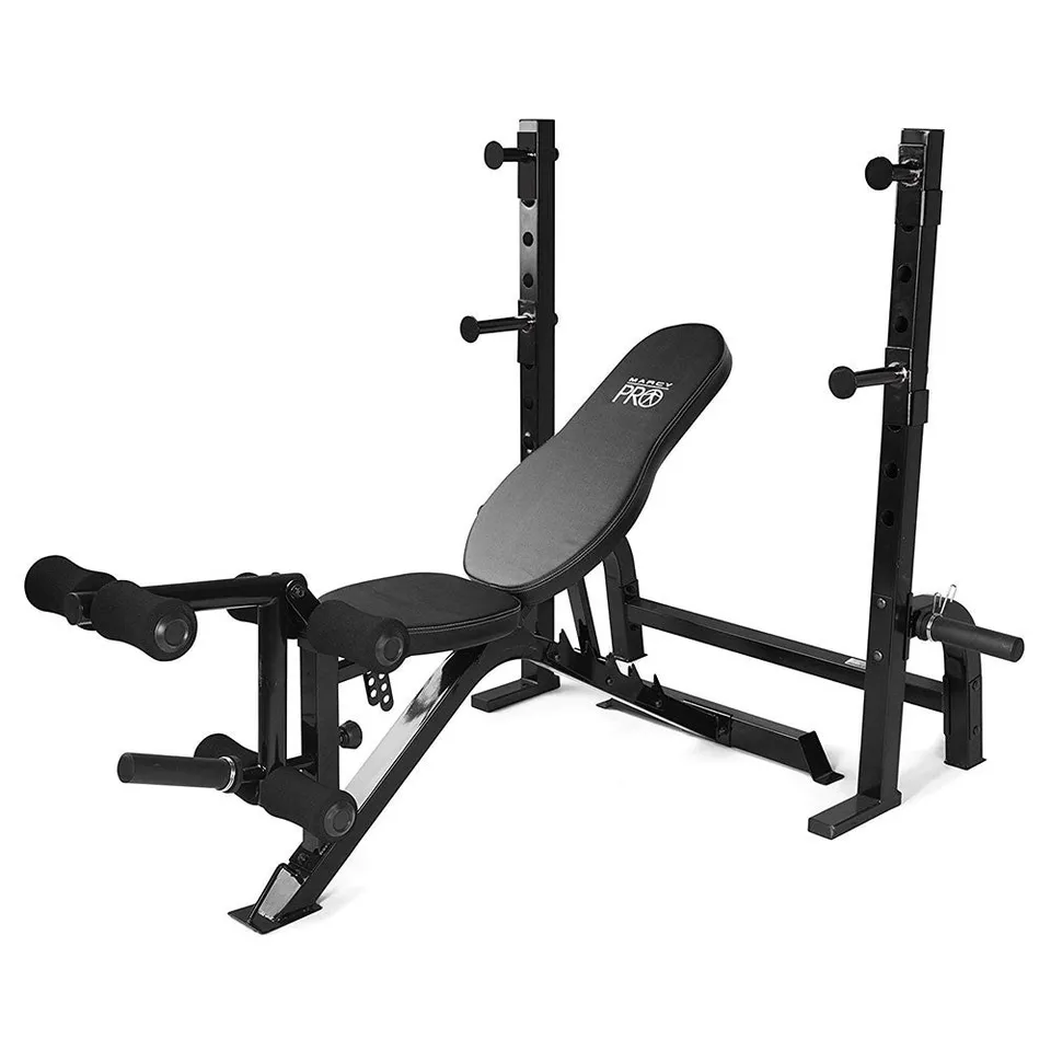 marcy-pm-70210-olympia-hantelbank-mit-squat-rack image 1