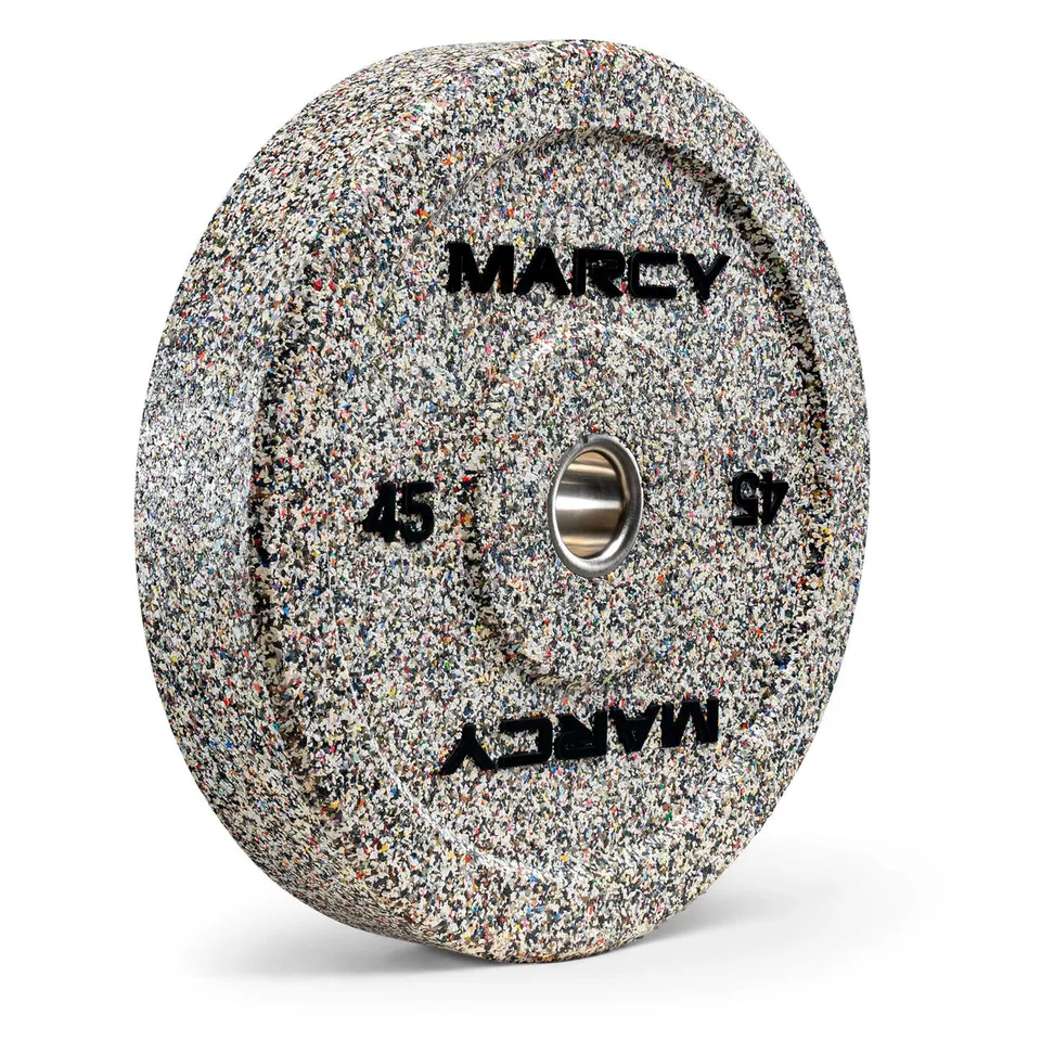 marcy-mcbp-045-bumper-plate-45-lbs-crumb-rubber image 1