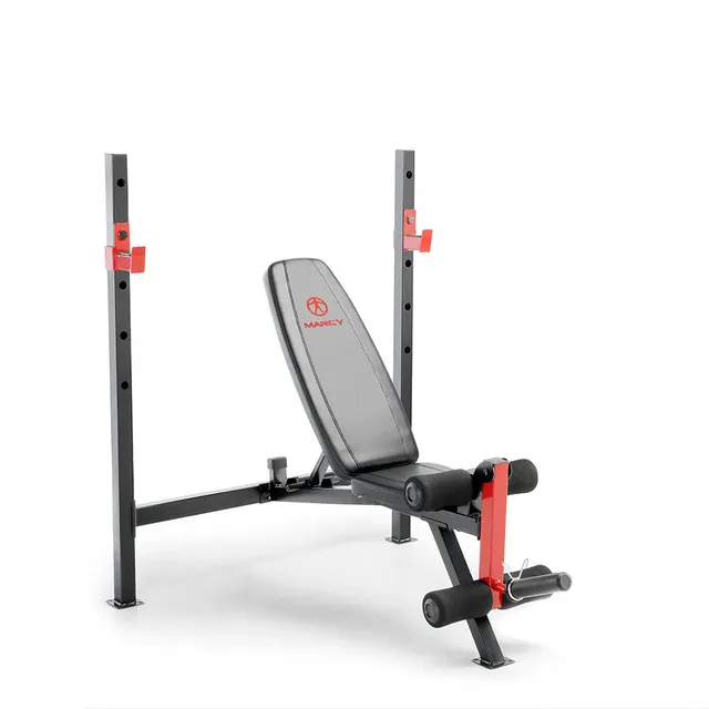 marcy-mwb-4811-olympia-hantelbank-verstellbar-mit-beincurler image 1