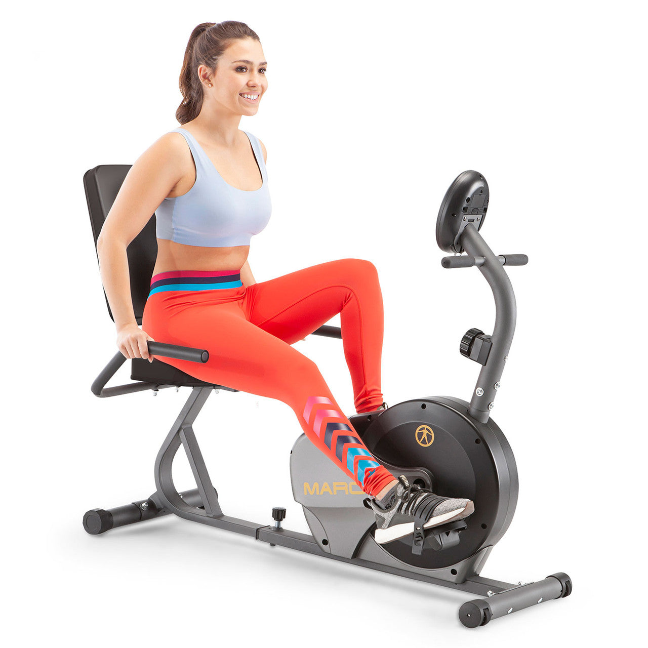 marcy-ns-716r-liegeergometer-magnet-8-stufen-display image 2