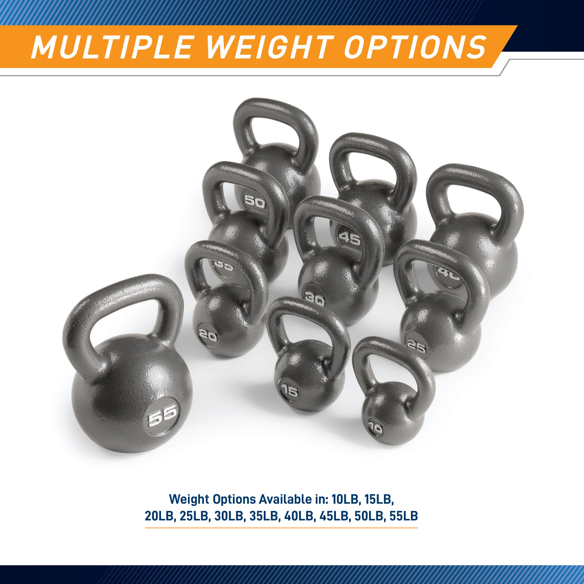 marcy-hkb-040-kettlebell-18-kg-gusseisen-hammerschlag image 7