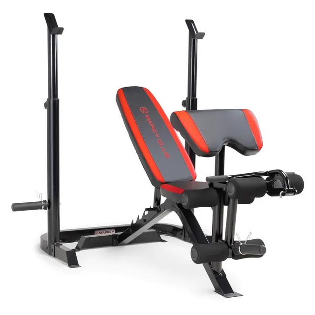 marcy-mkb-979-olympia-hantelbank-mit-beincurler image 1