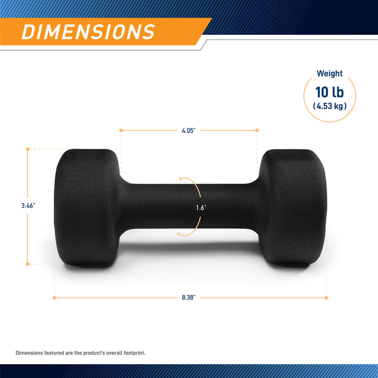 marcy-ine-010-neopren-kurzhantel-10-lbs-einzeln image 3