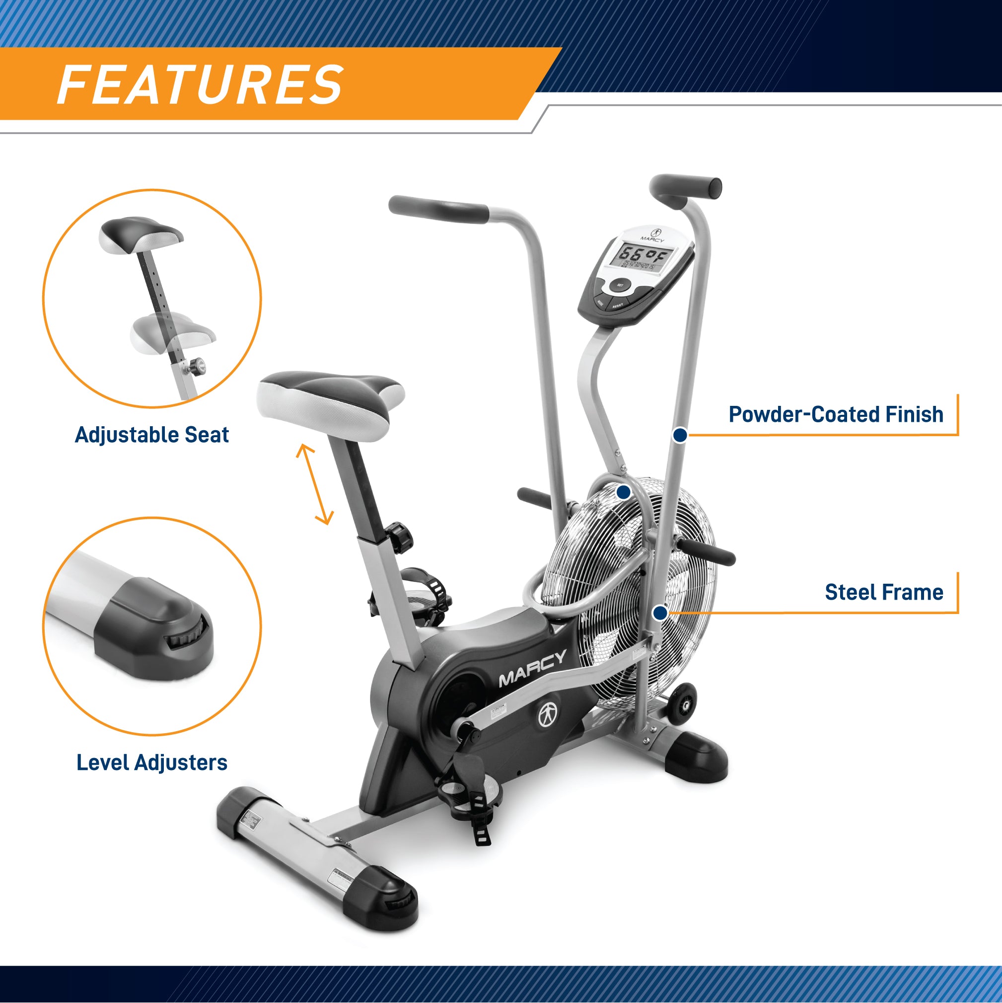 marcy-cardio-equipment-air-1-deluxe-fan-bike-ganzk-rpertraining image 6