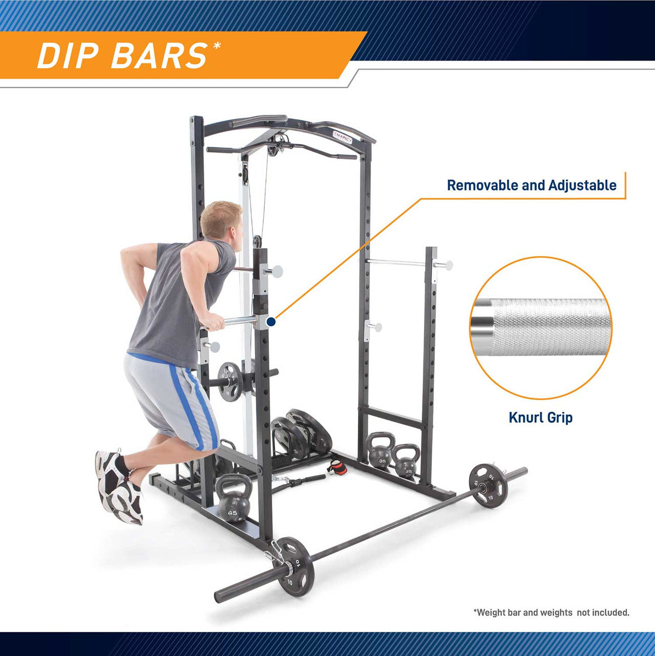 marcy-mwm-7041-cage-kraftstation-power-rack-mit-latzug image 4