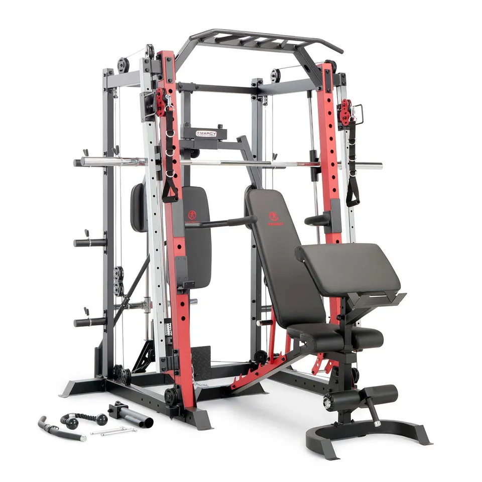 marcy-sm-4033-smith-machine-kraftstation-mit-klimmzugstange image 1