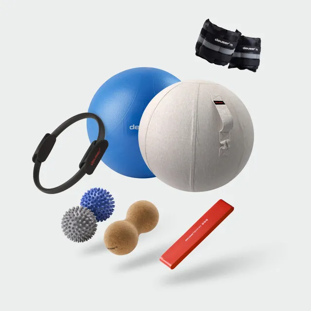 deuser-deuser-band-set-f-r-mehr-muskeln-mit-gymnastikball image 1
