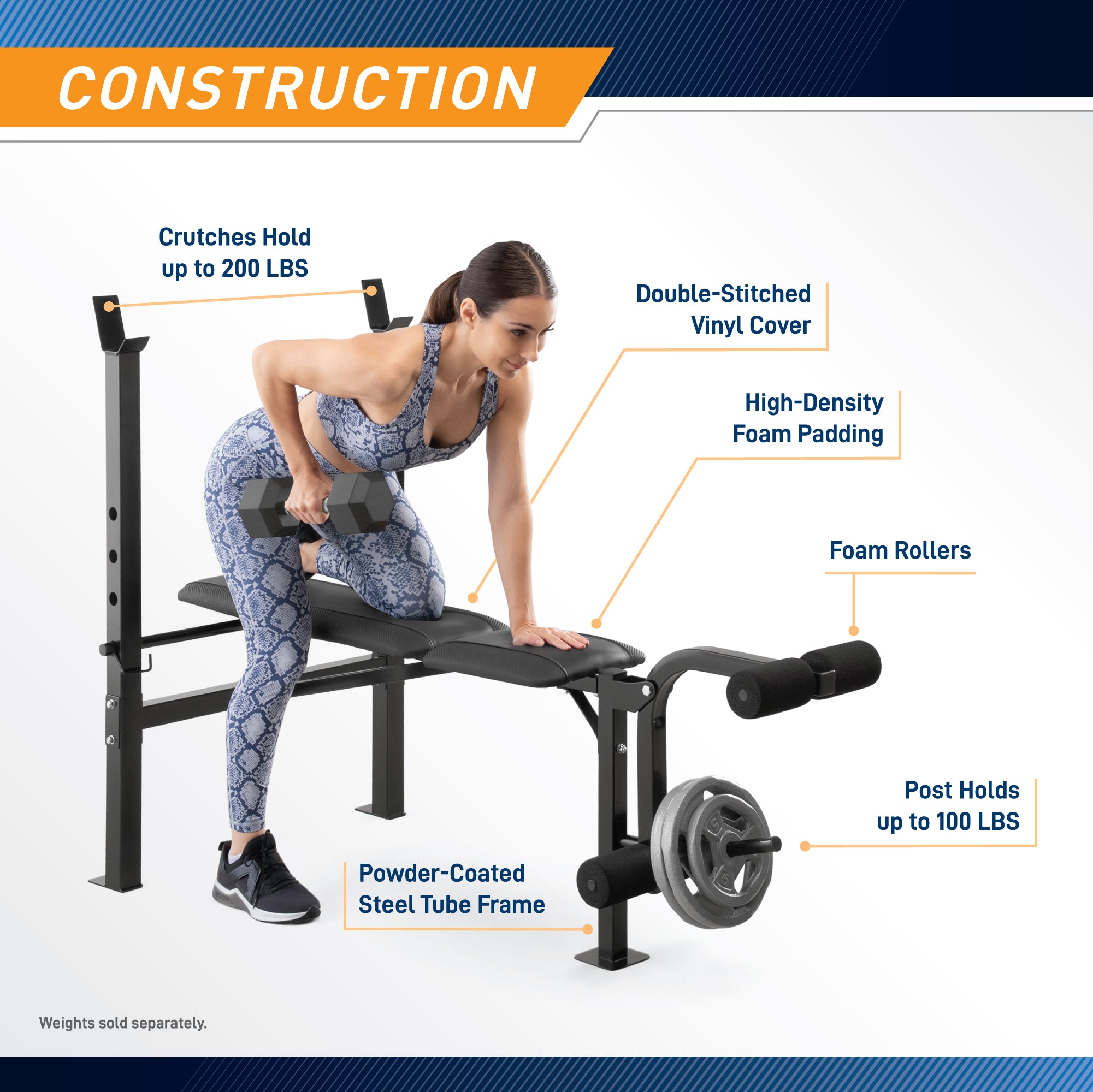 marcy-mwb-6501-hantelbank-verstellbar-mit-beincurler image 6