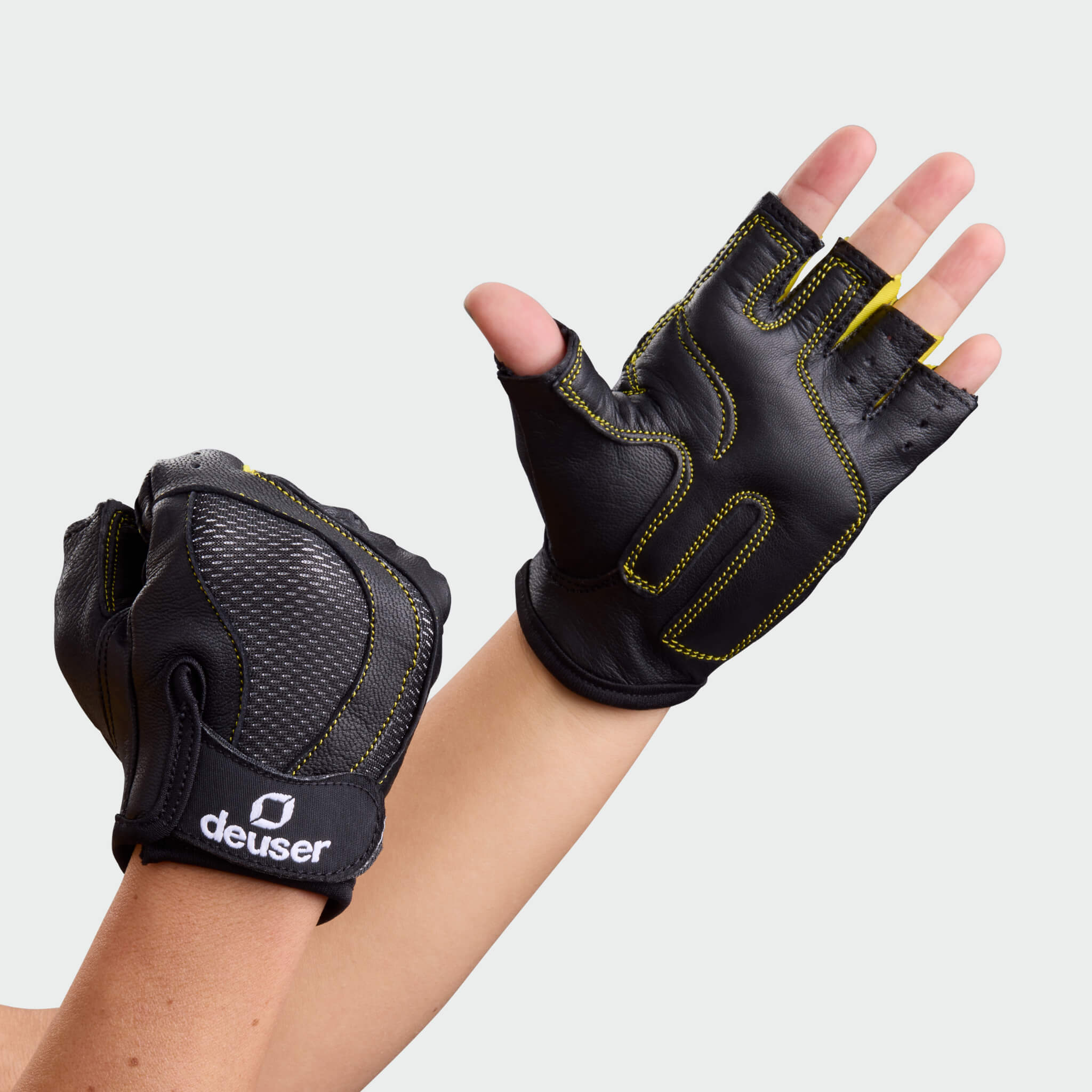 deuser-expander-lady-trainingshandschuh-damen-leder-gepolstert image 1