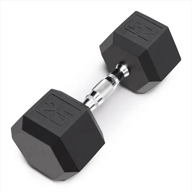 marcy-rhdb-025-hex-kurzhantel-25-lbs-gummiert-einzeln image 1