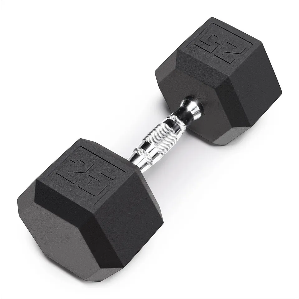 marcy-rhdb-025-hex-kurzhantel-25-lbs-gummiert-einzeln image 1