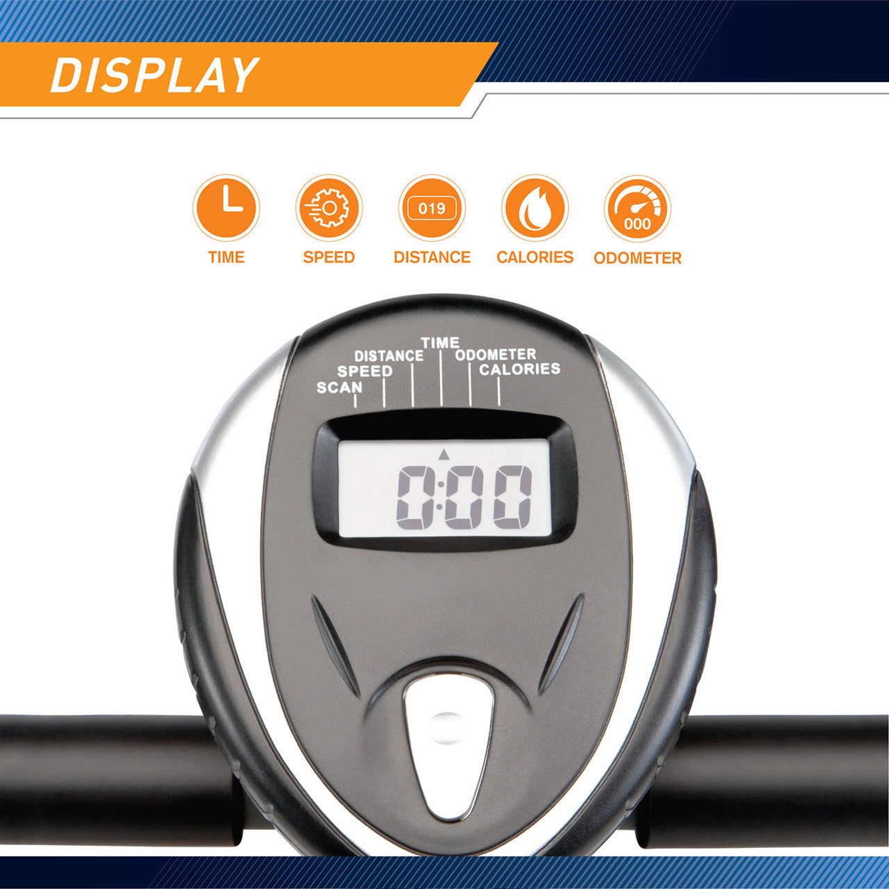 marcy-cardio-me-708-heimtrainer-ergometer-magnetisch image 4