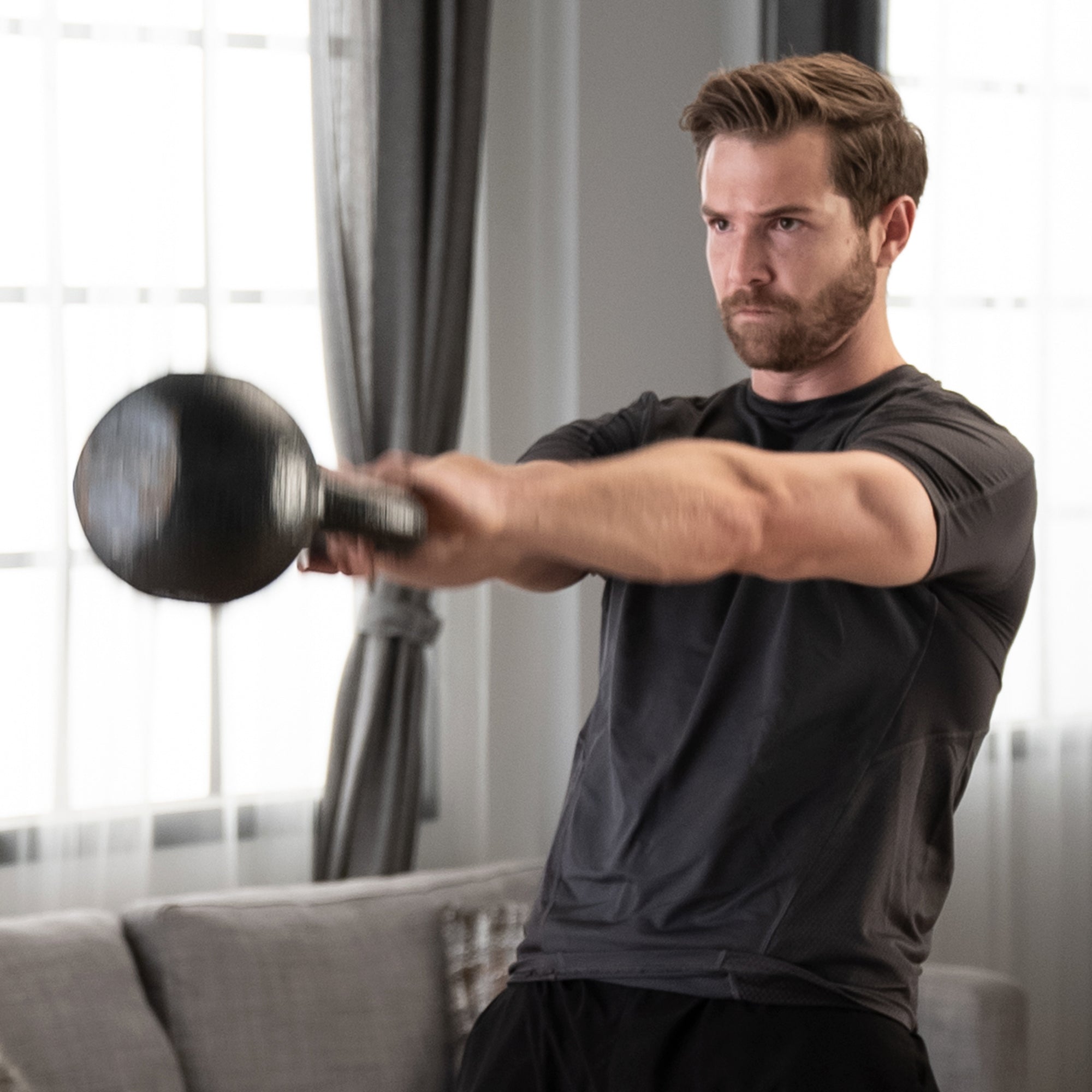 marcy-hkb-050-kettlebell-50-lbs-gusseisen image 2