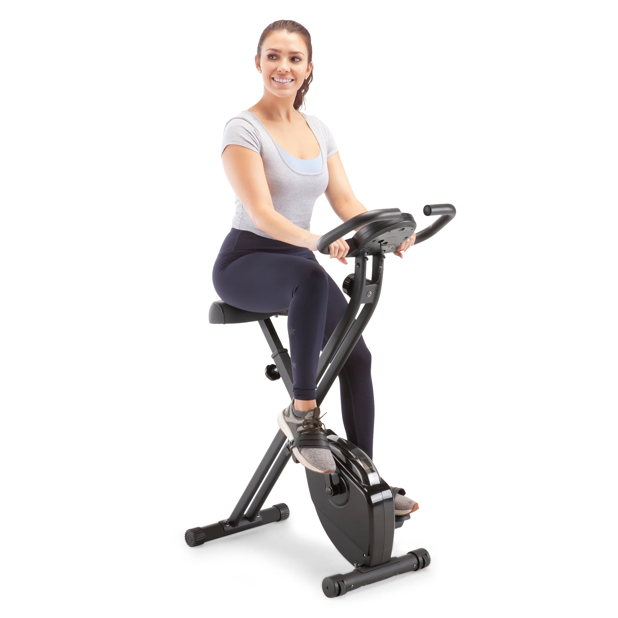 marcy-ns-654-heimtrainer-klappbar-schwarz-ergometer image 2