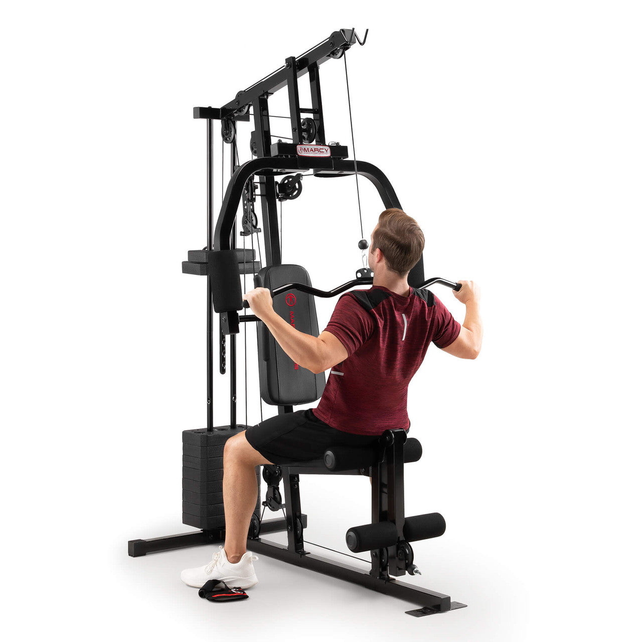 marcy-mkm-81030-kraftstation-45-kg-home-gym-seilzug image 2