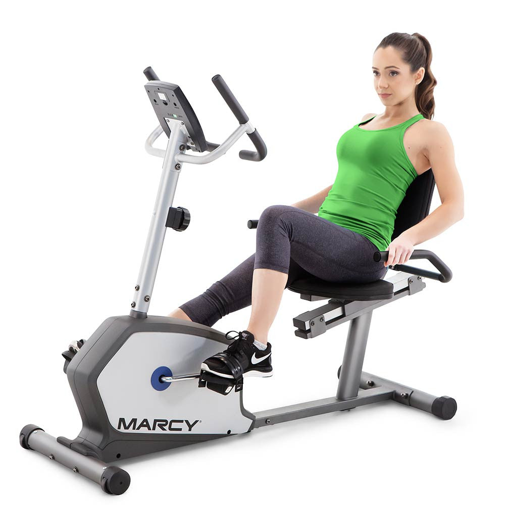 marcy-cardio-equipment-ns-1201r-liege-heimtrainer-magnetbremse-8-stufen image 2