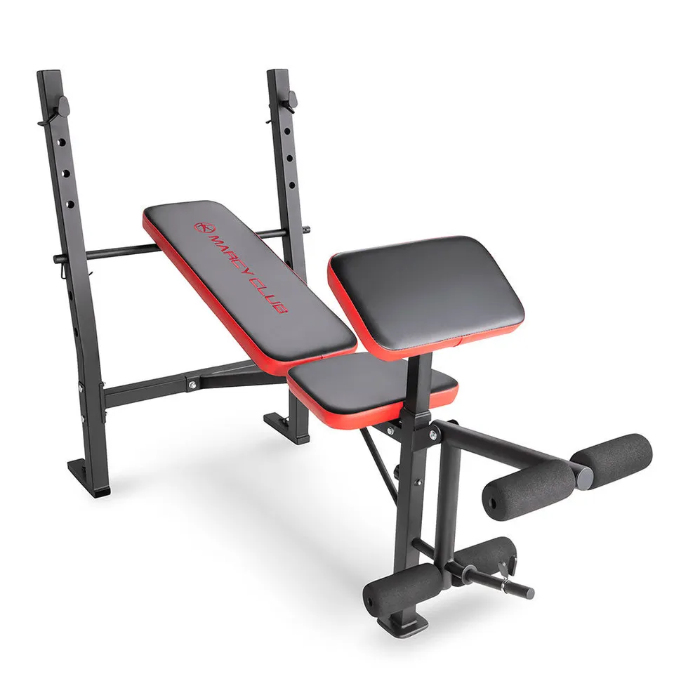 marcy-mkb-4873-hantelbank-standard-mit-beincurler-und-scottbank image 1