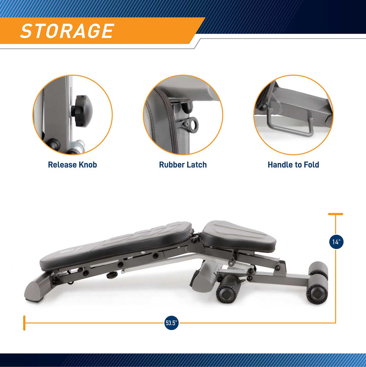 marcy-sb-10100-hantelbank-klappbar-4-positionen-270-kg image 6
