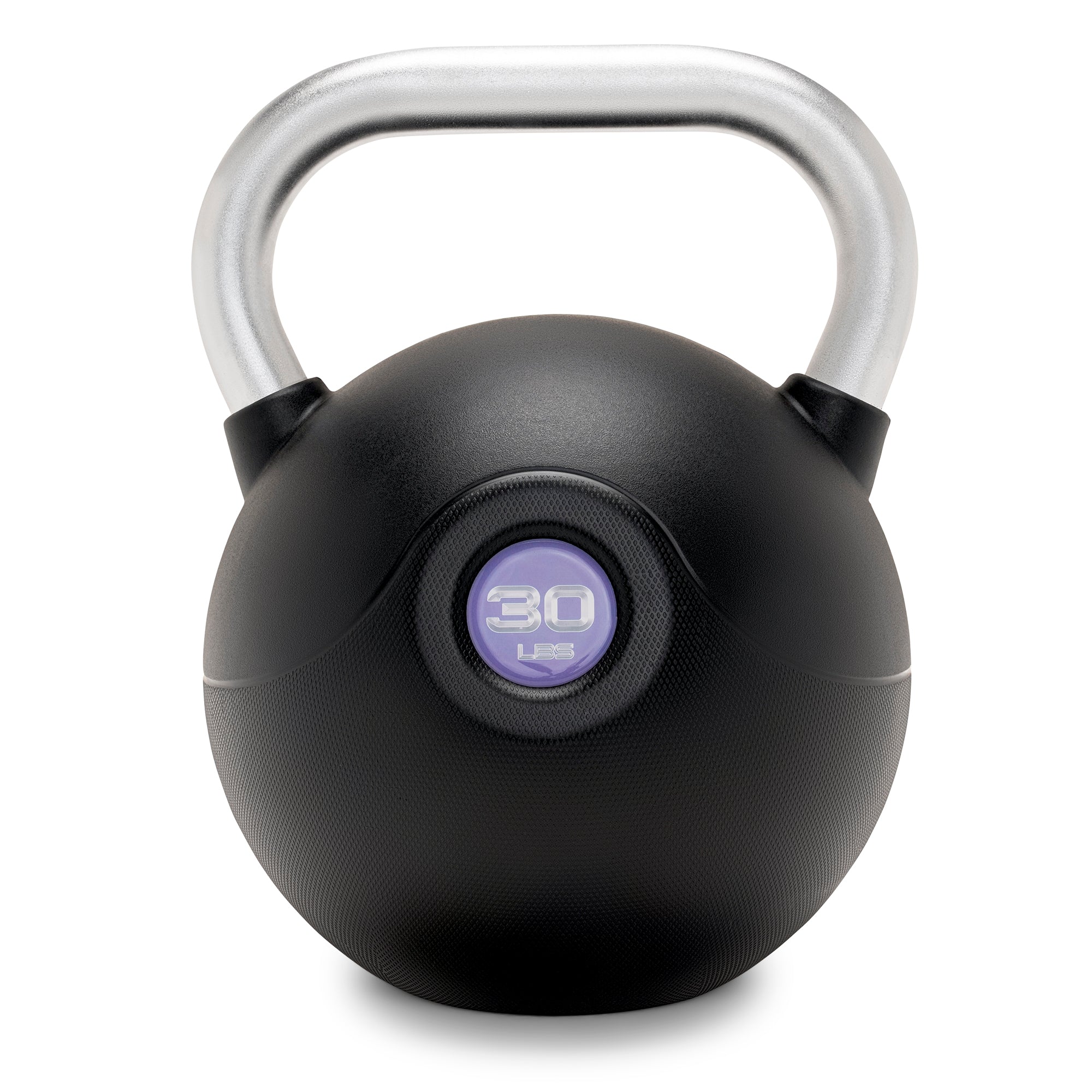marcy-mckb-030-kettlebell-30-lbs-lila-pu-chromgriff image 1