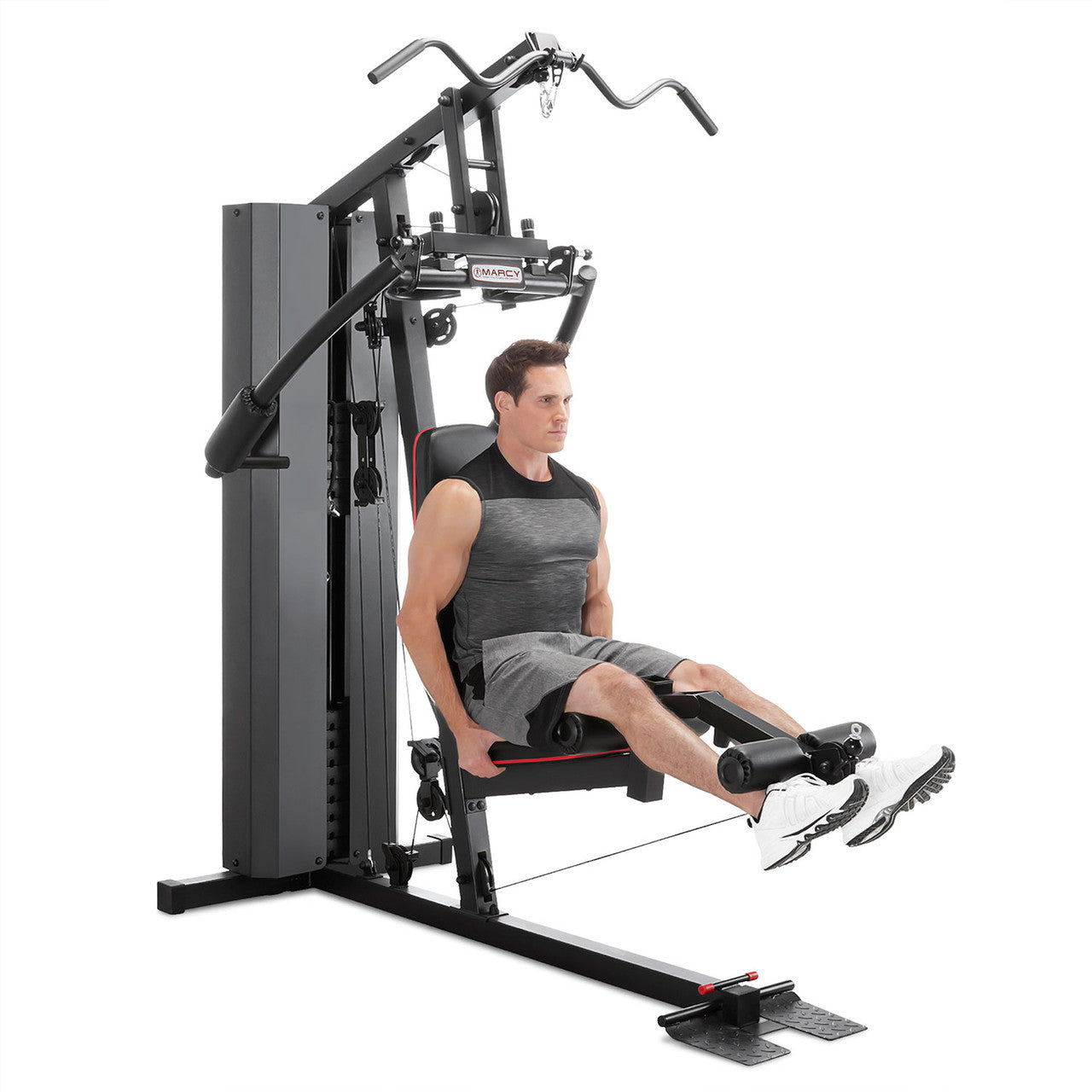 marcy-mkm-81010-kraftstation-90-kg-gewichtsblock-beinpresse image 2
