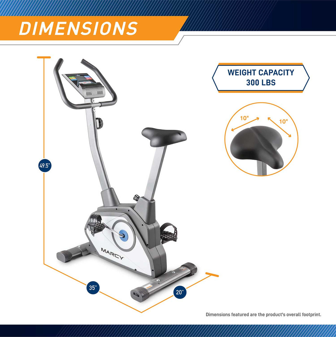 marcy-cardio-ns-40504u-heimtrainer-magnet-8-stufen-lcd image 3