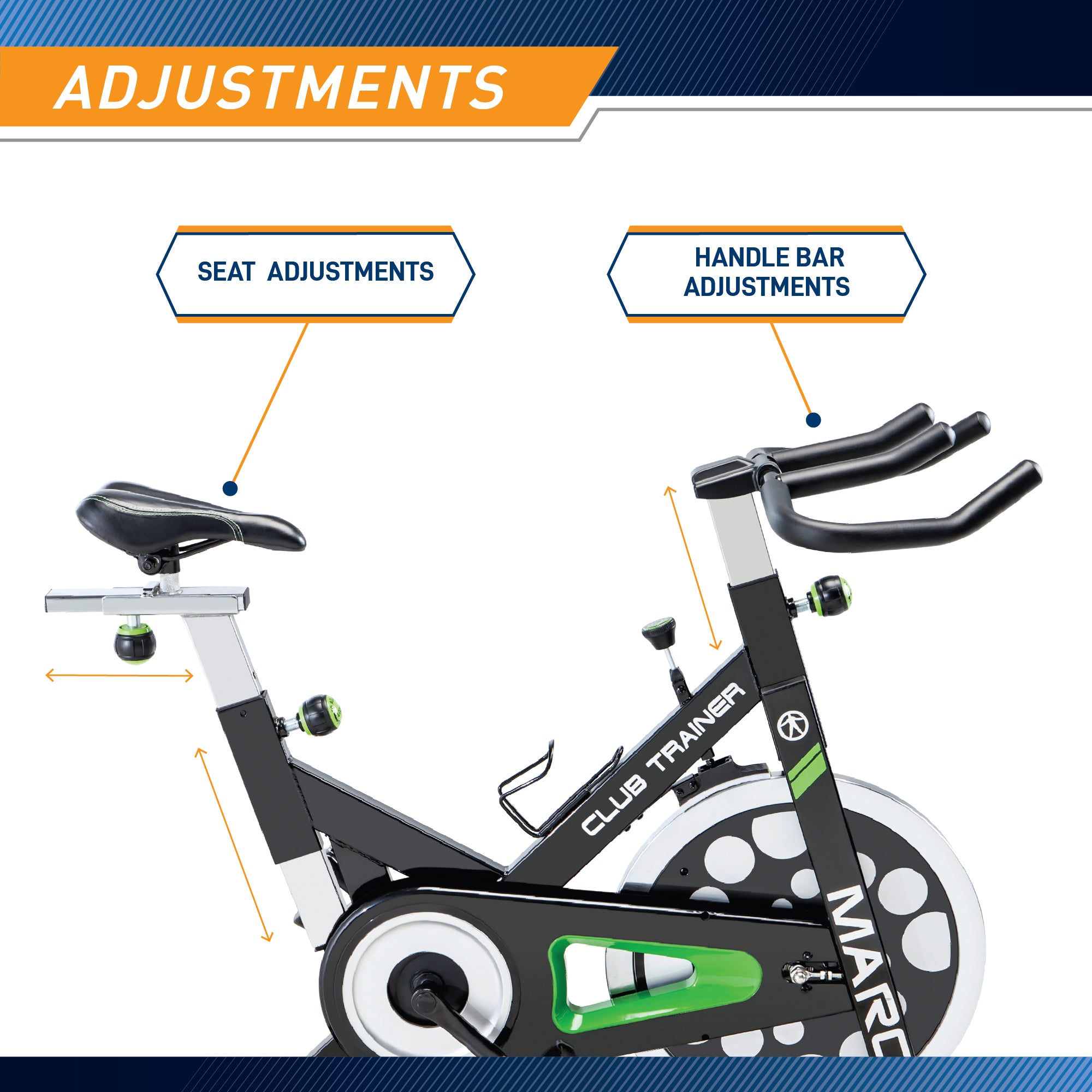 marcy-cardio-equipment-xj-3220-indoor-bike-heimtrainer-stahl image 5