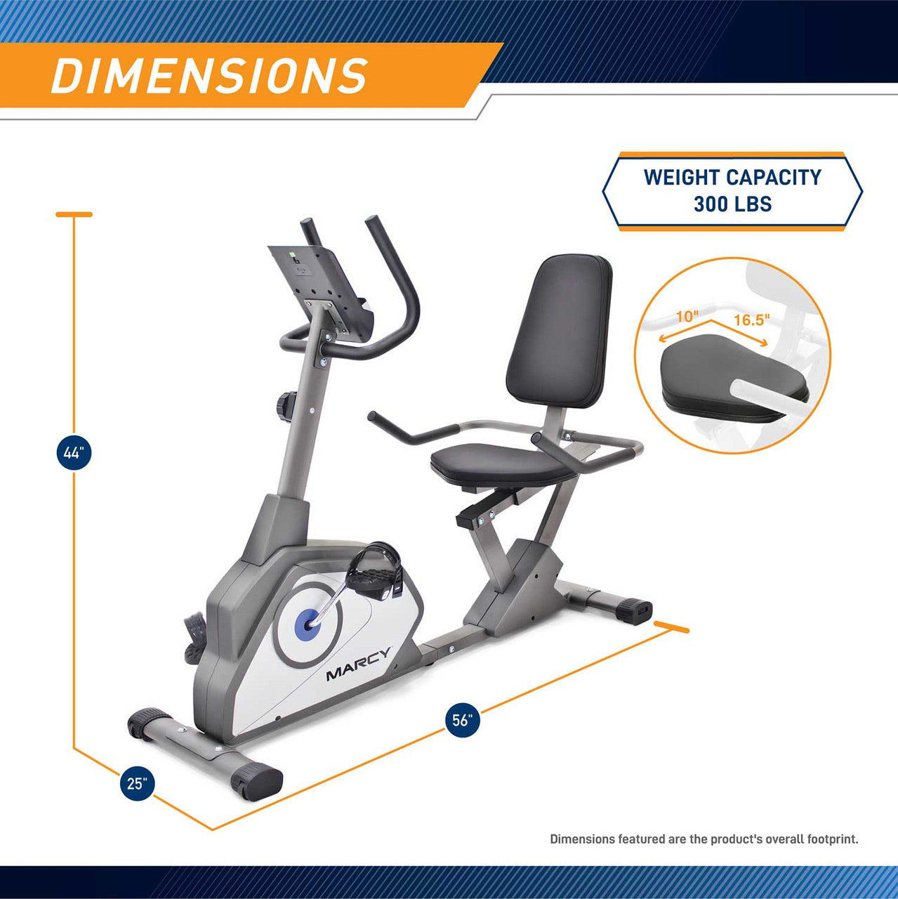 marcy-cardio-equipment-ns-40502r-liegeheimtrainer-magnetisch image 3