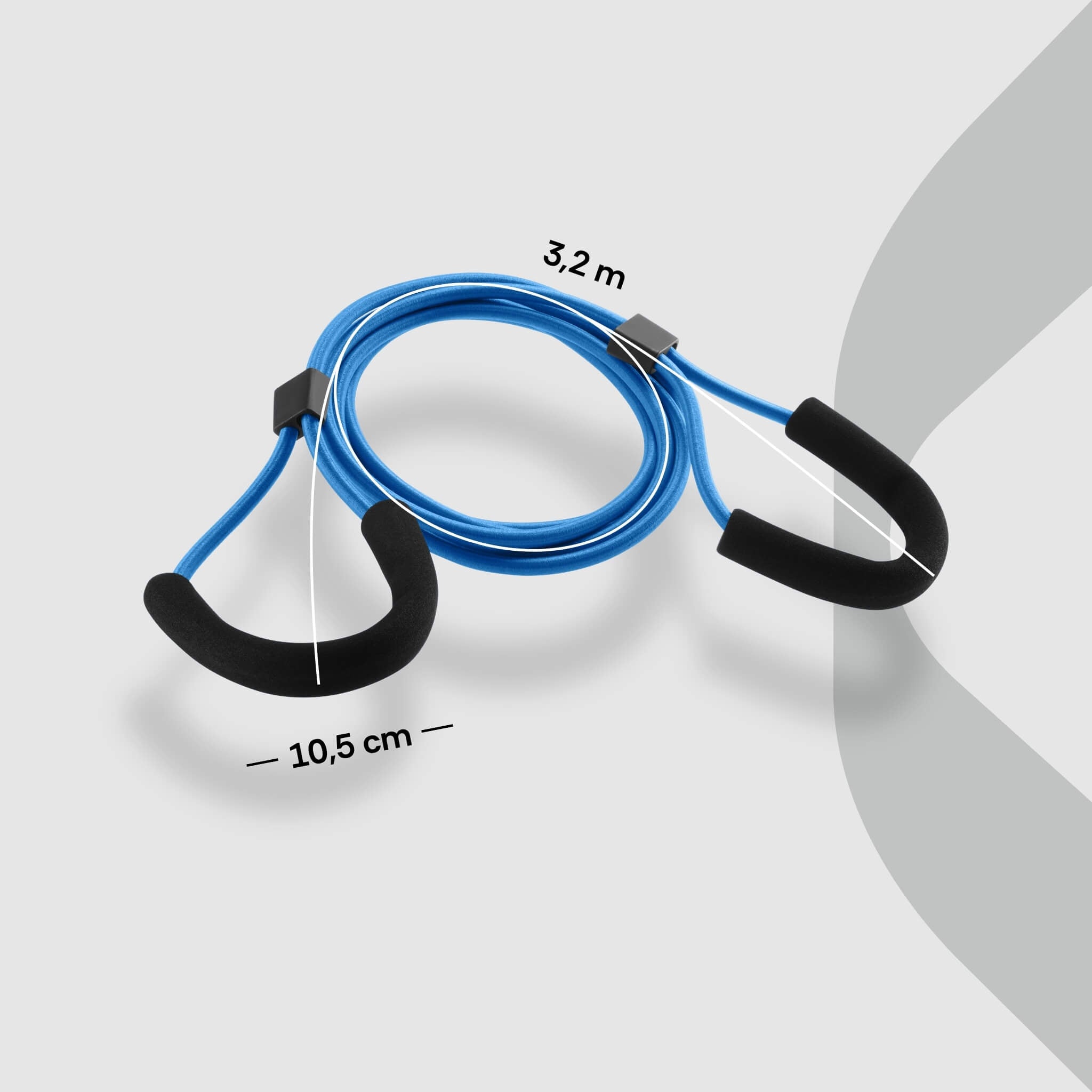deuser-zugseil-tube-30-kg-350-cm-schwimmen-triathlon image 2