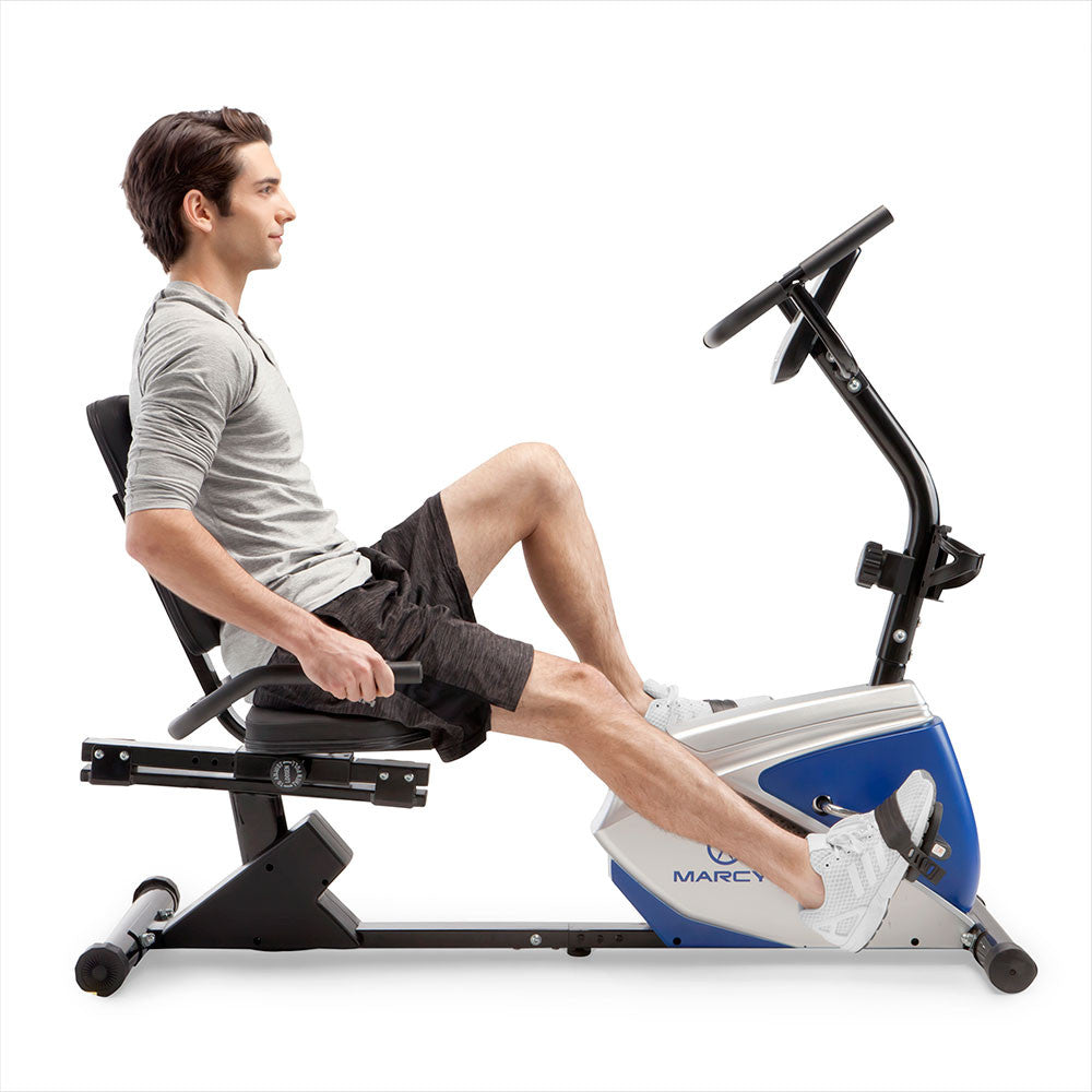 marcy-me-1019r-liegeergometer-magnet-recumbent-bike image 8