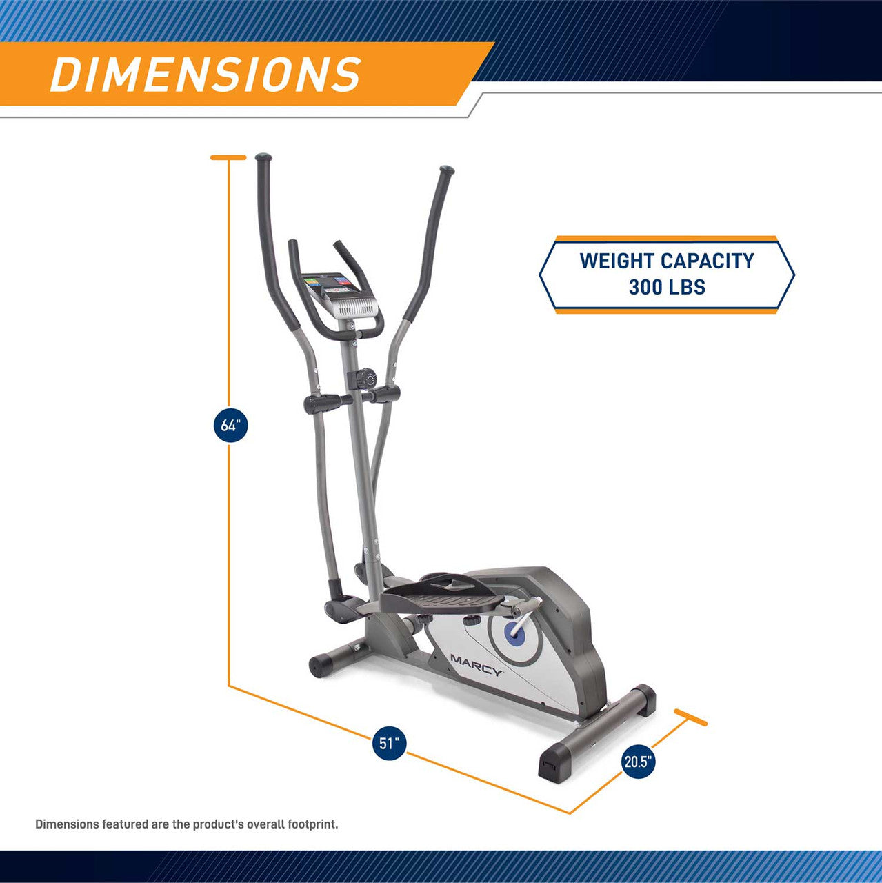 marcy-ns-40501e-crosstrainer-ellipsentrainer-kompakt image 3