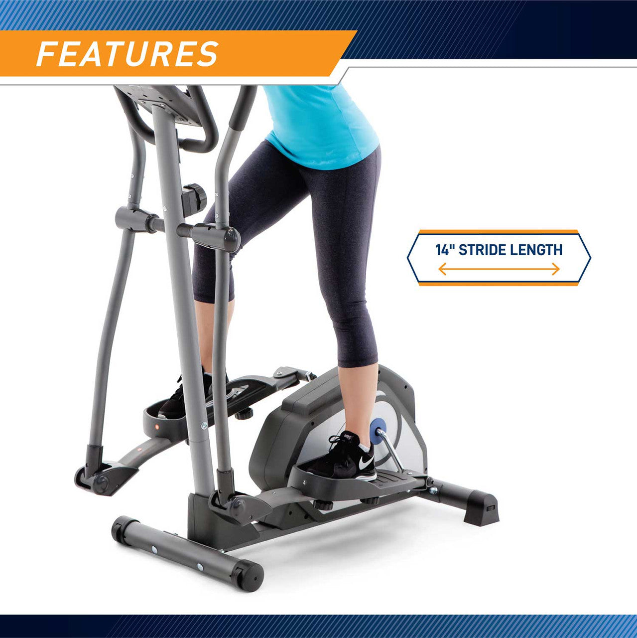 marcy-ns-40501e-crosstrainer-ellipsentrainer-kompakt image 8