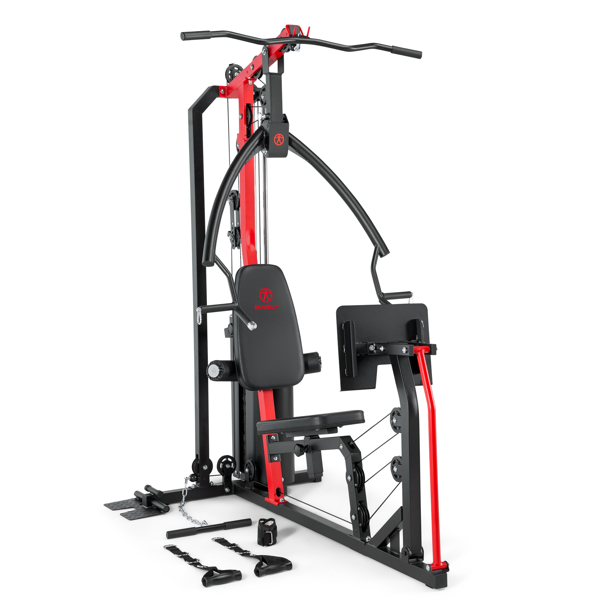 marcy-mwm-999-kraftstation-68-kg-mit-beinpresse image 1