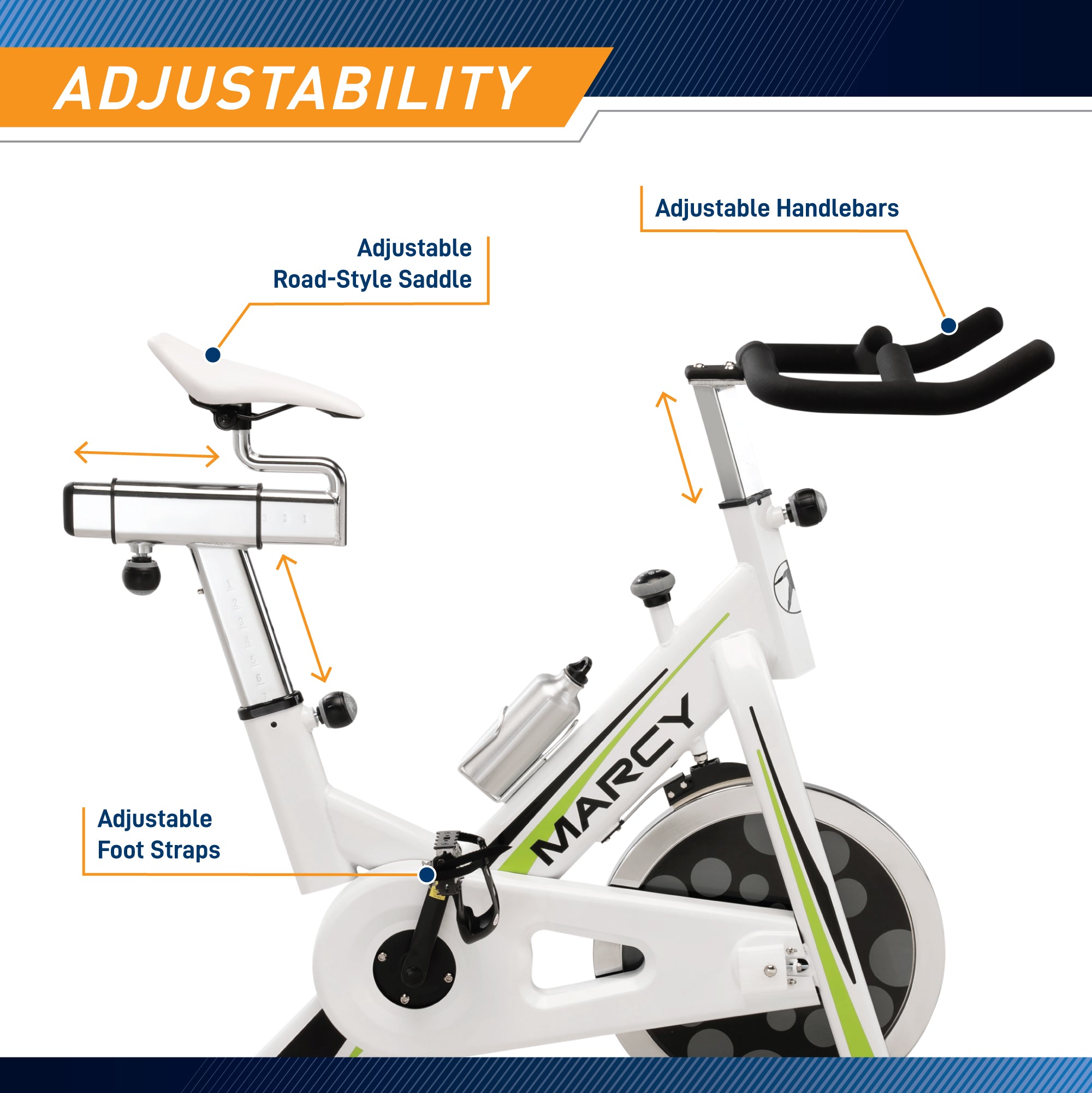 marcy-nsp-122-indoor-bike-heimtrainer-mit-widerstand image 6