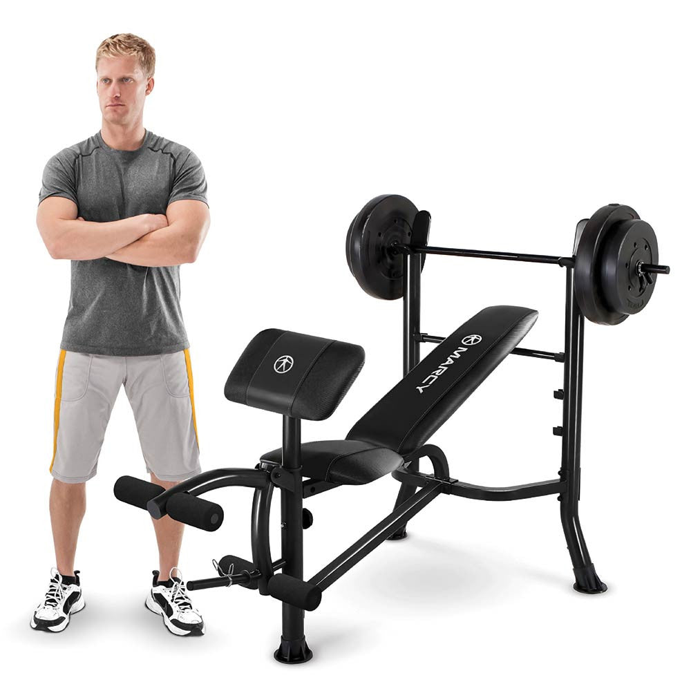 marcy-mwb-20101-hantelbank-mit-36-kg-hantelset-3-fach image 2
