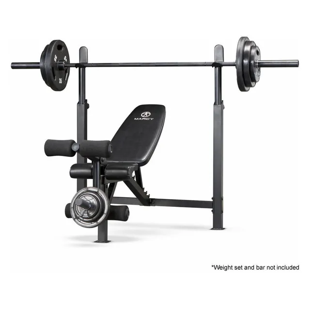 marcy-mwb-732-olympia-hantelbank-mit-rack-verstellbar image 1